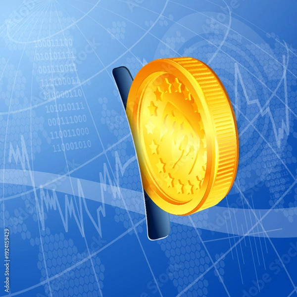 Obraz Financial Concept