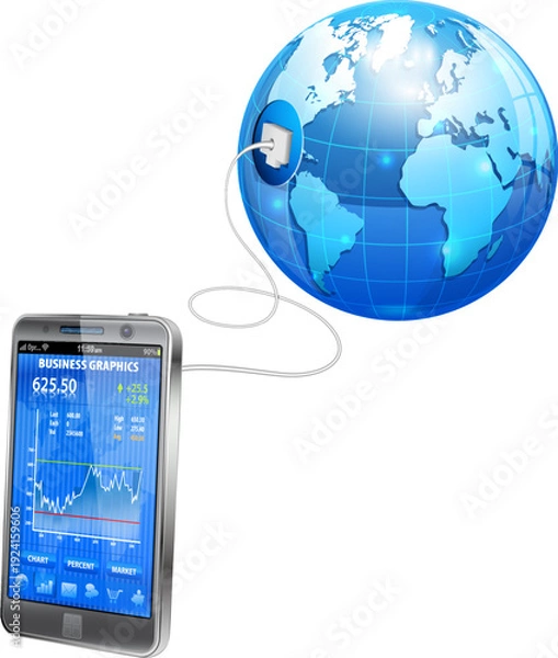 Obraz Global Business Concept