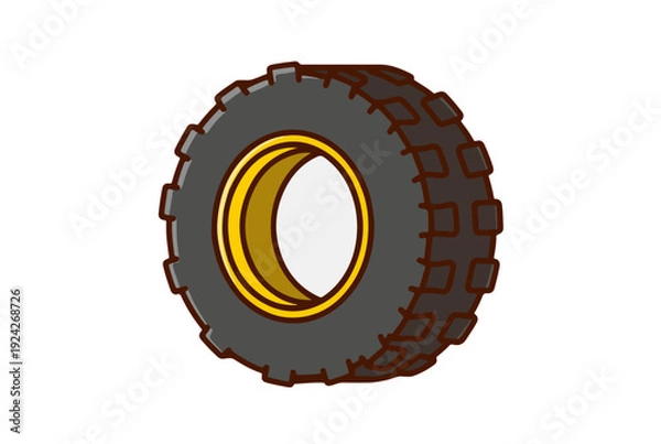 Obraz Vehicle Wheel Graphic