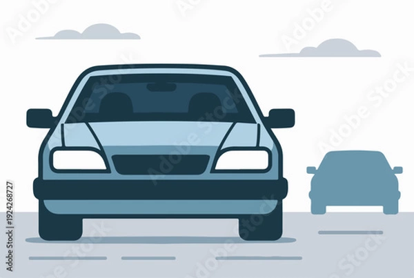 Obraz Simple Car Design