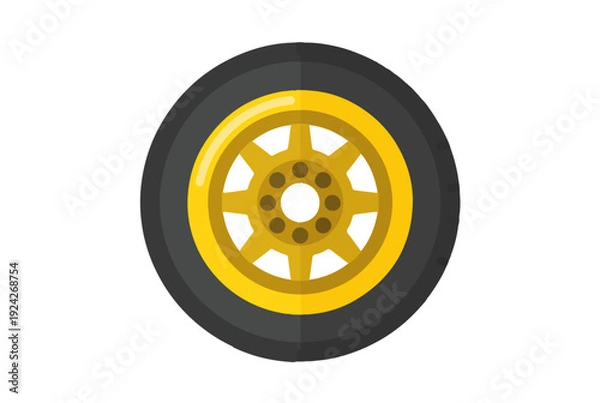 Obraz Flat Design Tire