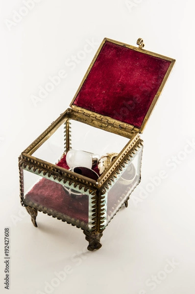 Obraz Casket whit rings