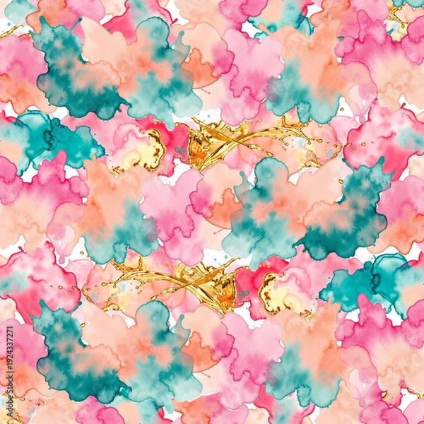 Fototapeta Flamingo Splash Background