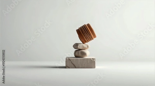 Obraz Adversarial robustness stability balance concept