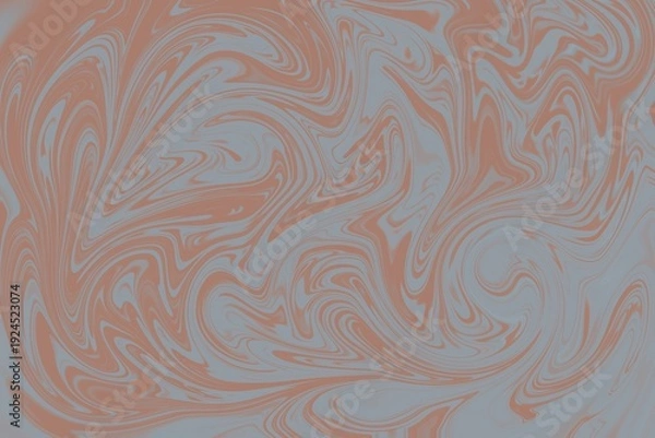 Obraz gray and orange brown color marble pattern seamless background

