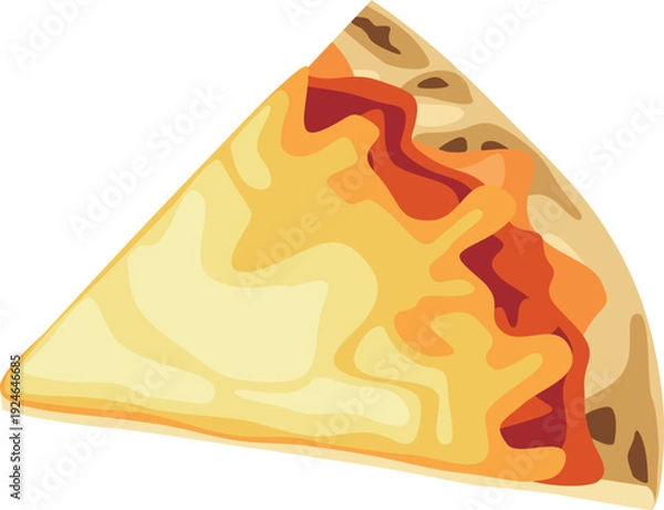 Obraz カットピザ　プレーン