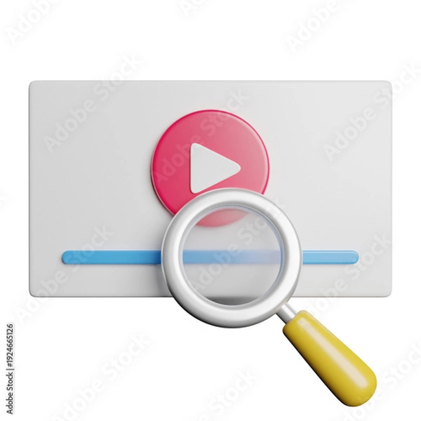 Fototapeta Video Player Web