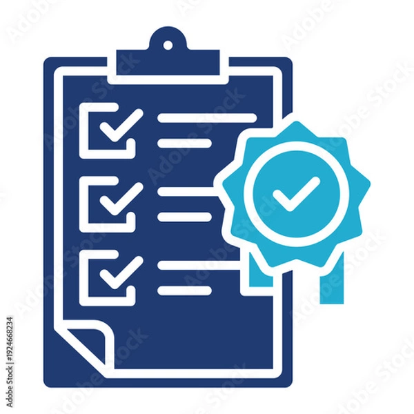 Obraz quality check icon