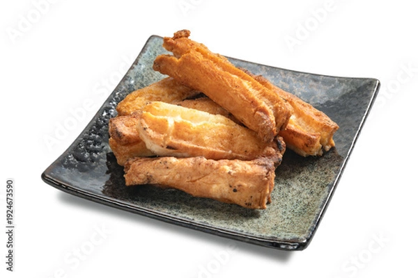 Fototapeta 和菓子の手作り揚げ餅