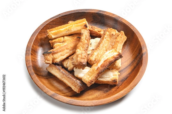 Obraz 和菓子の手作り揚げ餅