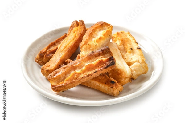 Obraz 和菓子の手作り揚げ餅