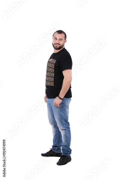 Fototapeta standing confidently