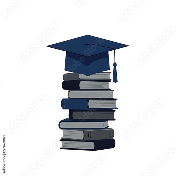 Obraz 知の積み重ね