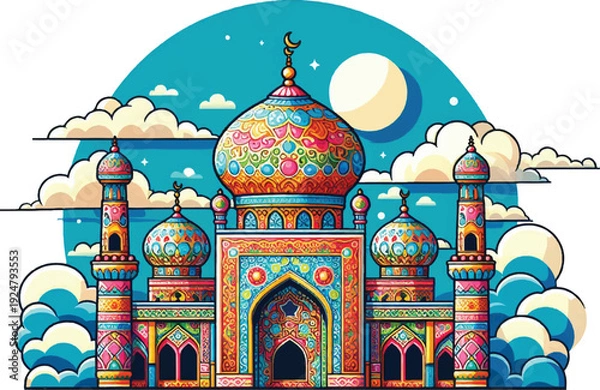 Obraz graetful and wonderfull mosque