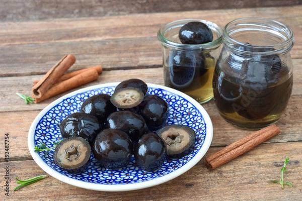 Obraz kandyzowane orzechy włoskie