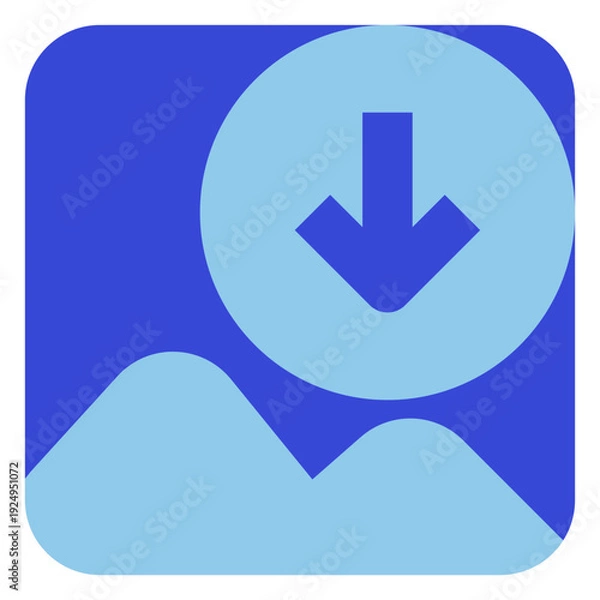 Obraz multimedia bluetone iconset