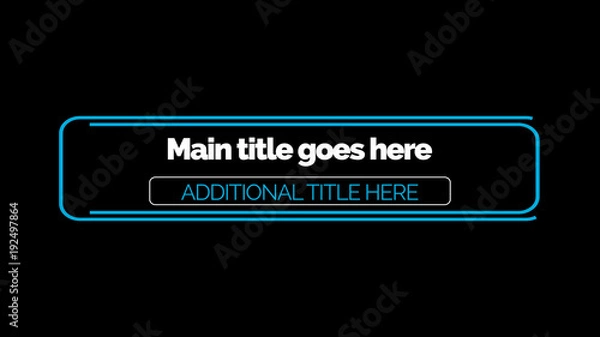 Fototapeta Corporate Title 7