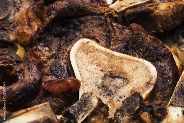 Fototapeta Geschmortes Rindfleisch