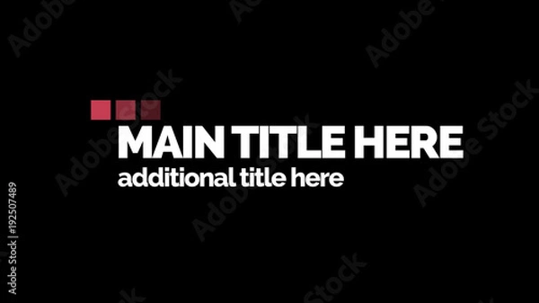 Fototapeta Corporate Title 26