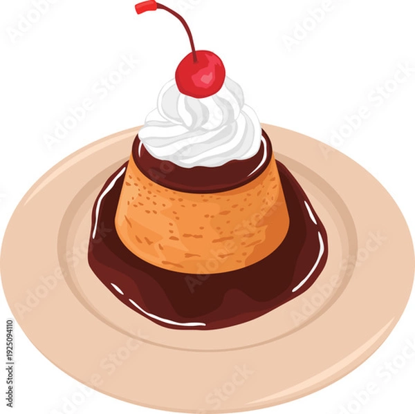 Obraz カスタードプリン