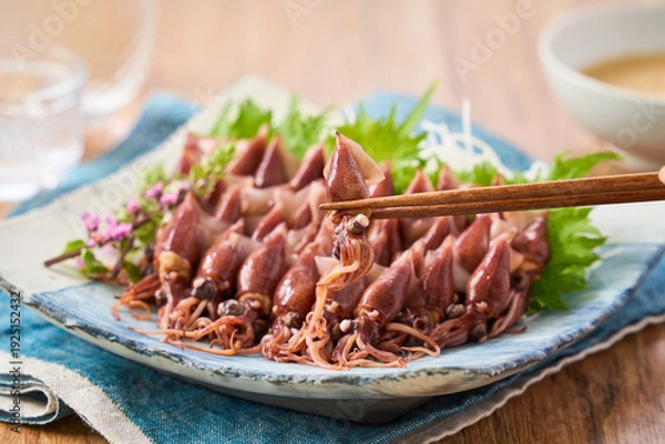 Obraz ホタルイカのボイル