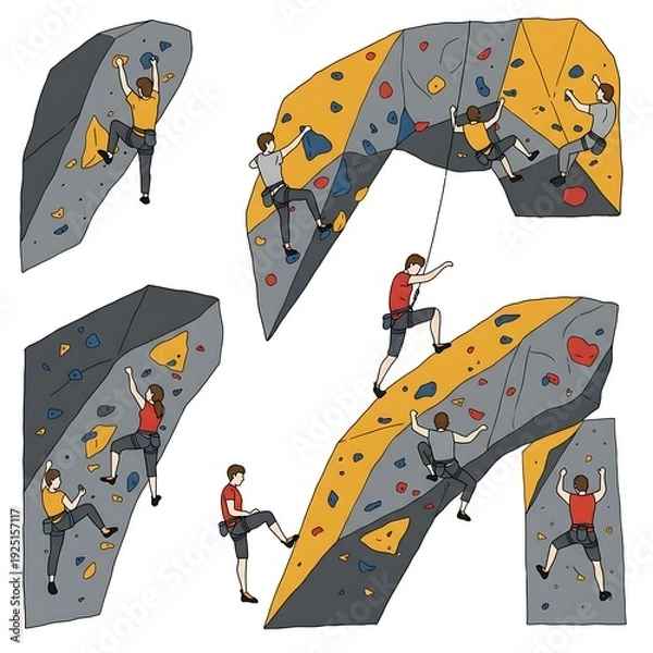 Obraz Rock Climbing Rhapsody