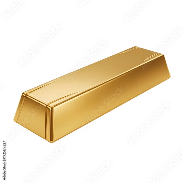 Fototapeta 輝く金塊、富と繁栄の象徴イメージ