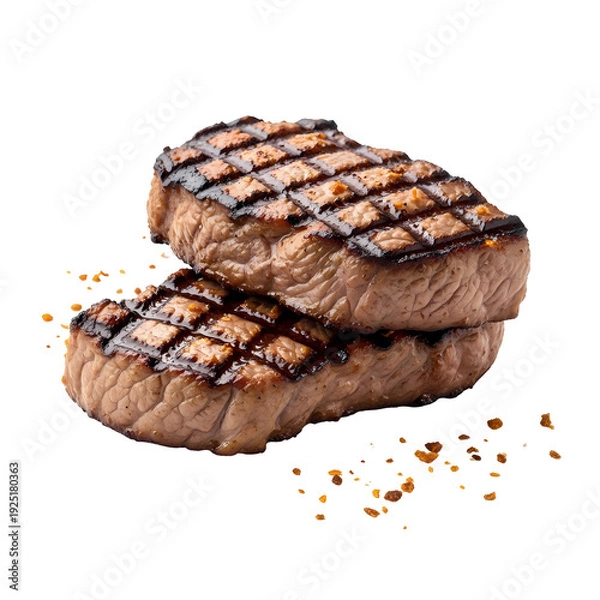 Obraz 美味しそうなステーキ、食欲をそそる焼き加減