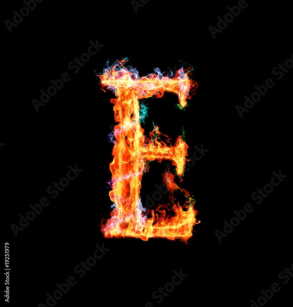 Obraz e di fuoco magico