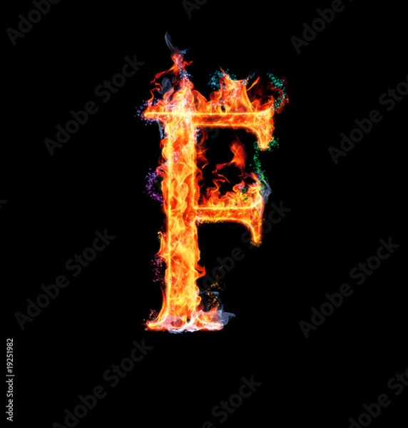 Obraz f di fuoco magico