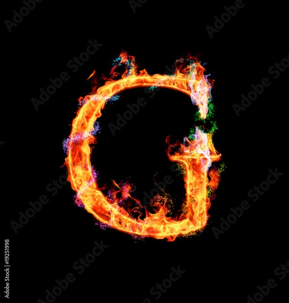 Obraz g di fuoco magico