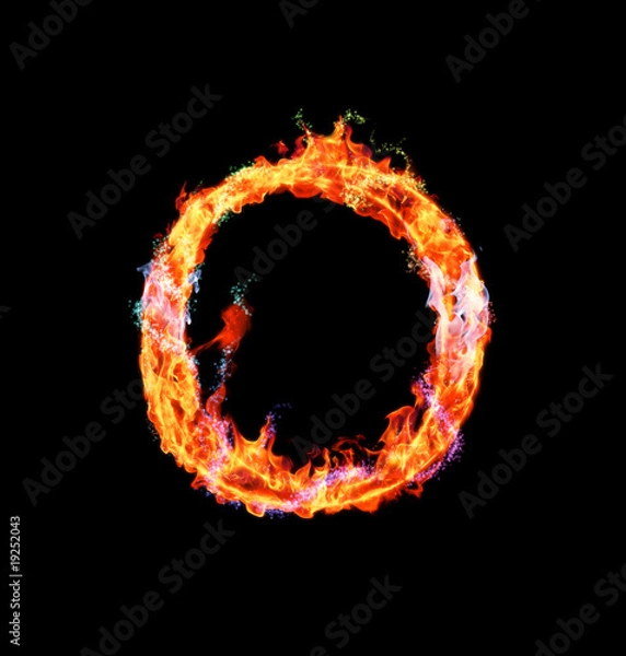 Obraz o di fuoco magico