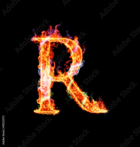 Obraz r di fuoco magico