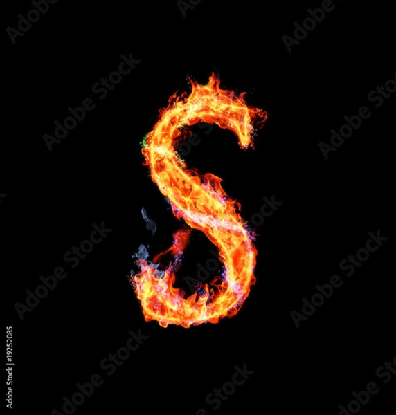 Obraz s di fuoco magico