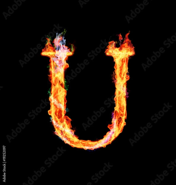 Obraz u di fuoco magico