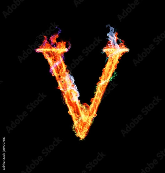 Obraz V di fuoco magico