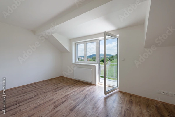 Fototapeta Empty interior