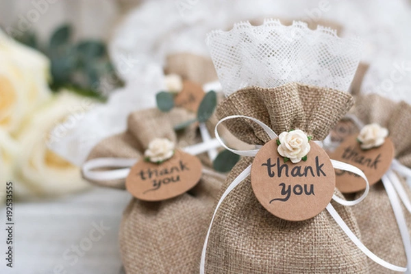 Fototapeta Wedding favors