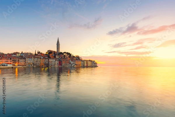 Obraz Beautiful sunset at Rovinj