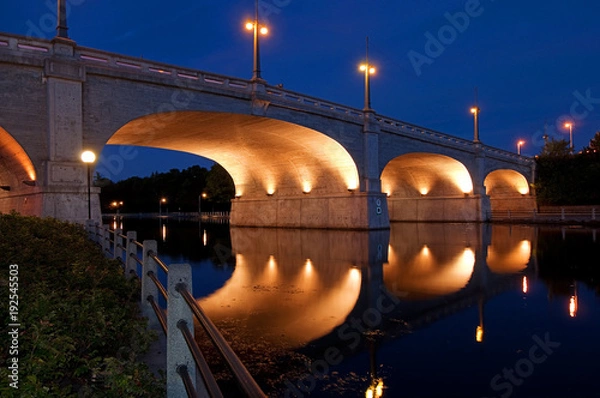 Obraz Bridge over the Rideau Canal, Ottawa