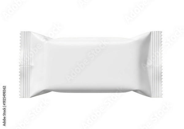 Obraz A white rectangular object with a smooth surface