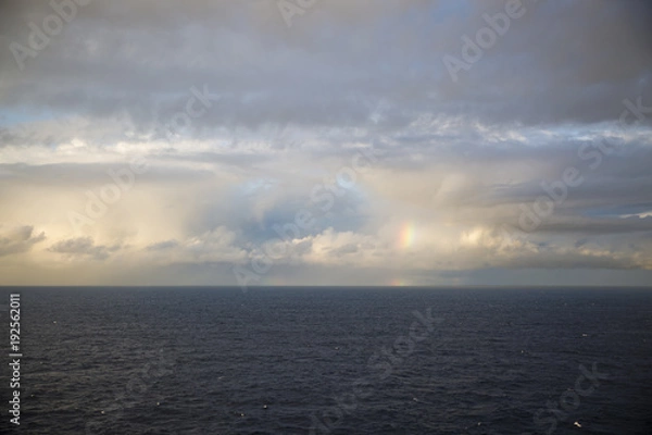 Obraz clouds + rainbow