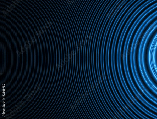 Fototapeta Abstract background. Concentric curves