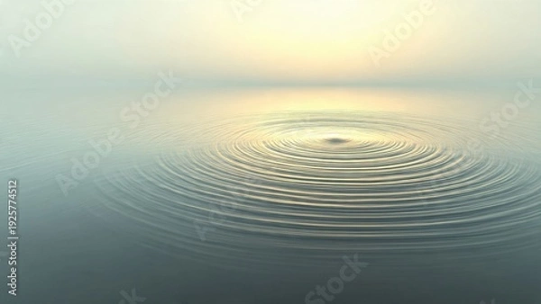 Obraz Water Ripples at Dawn
