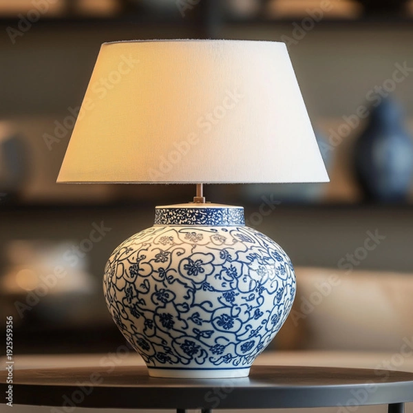 Obraz lamp on the table