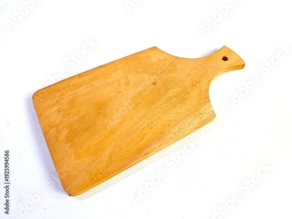 Obraz cutting board isolated on white background
