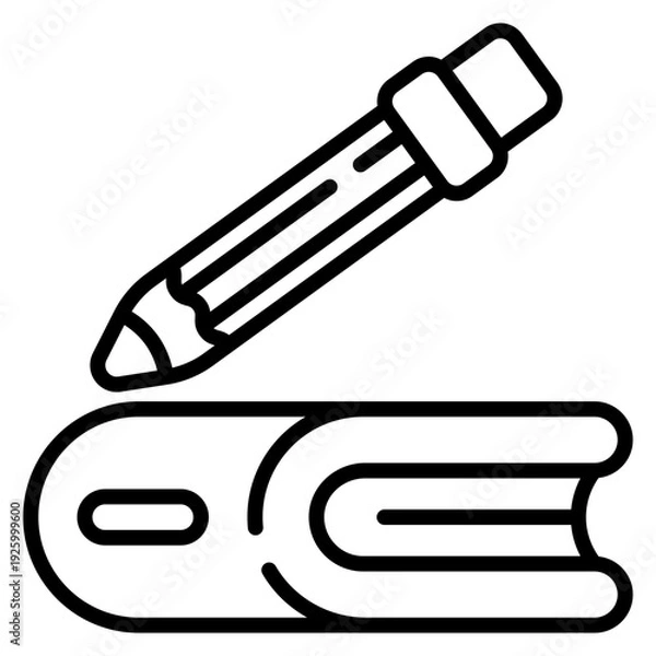 Obraz Education Line Icon