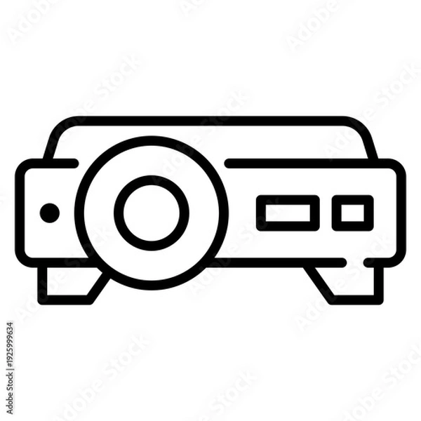 Obraz Projector Line Icon