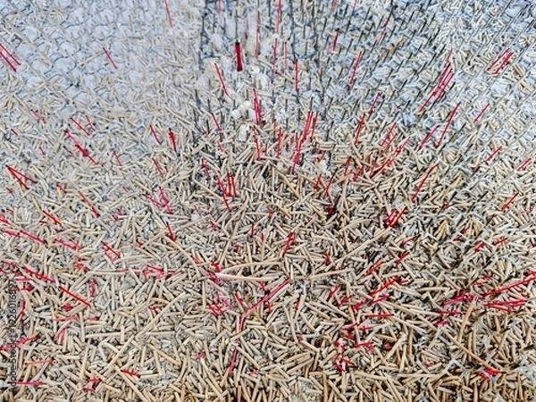 Obraz Incense burnt ashes