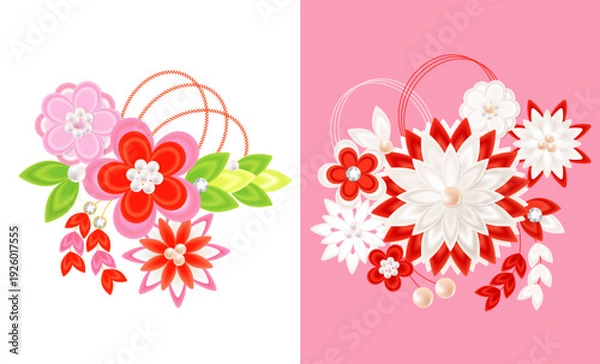 Obraz 華やかなかんざし